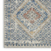 Nourison Quarry QUA16 Blue Ivory Area Rug Texture Image