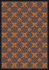 Joy Carpets Any Day Matinee Queen Anne Brown Area Rug