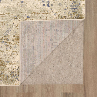 Karastan Tempest Quest Periwinkle Area Rug Back Image