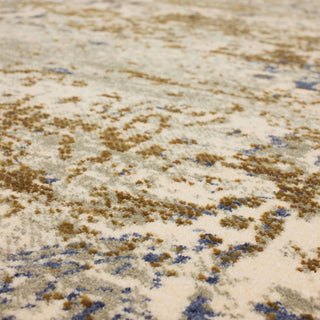 Karastan Tempest Quest Periwinkle Area Rug Detail Image