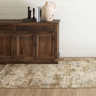 Karastan Tempest Quest Periwinkle Area Rug Lifestyle Image