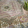Nourison Quaint Harmony QUH02 Multicolor Area Rug Corner Image
