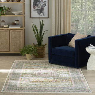 Nourison Quaint Harmony QUH02 Multicolor Area Rug Room Image Feature