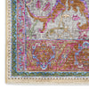 Nourison Quaint Harmony QUH03 Pink Multicolor Area Rug Texture Image