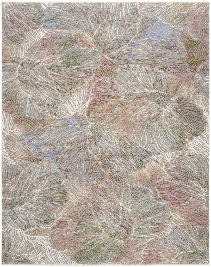 Nourison Quaint Harmony QUH04 Sage Multicolor Area Rug main image