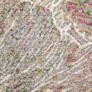 Nourison Quaint Harmony QUH04 Sage Multicolor Area Rug Swatch Image