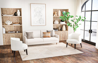 Bashian Venezia R120-CL214 Beige Area Rug Lifestyle Image Feature