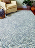 Bashian Rajapur R121-BN725 Ivory/Blue Area Rug