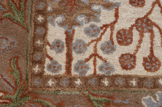 Bashian Wilshire R128-HG130 Beige Area Rug Detail Image