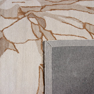 Bashian Greenwich R129-HG365 Beige Area Rug Backing Image