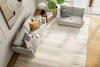 Bashian Greenwich R129-HG388 Beige Area Rug Lifestyle Image Feature