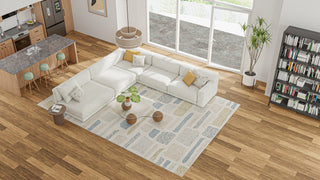 Bashian Verona R130-LC402 Area Rug Lifestyle Image Feature