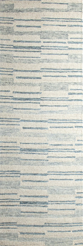 Bashian Valencia R131-AL309 Ivory/Blue Area Rug Runner Image
