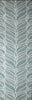 Bashian Valencia R131-AL313 Teal Area Rug Runner Image
