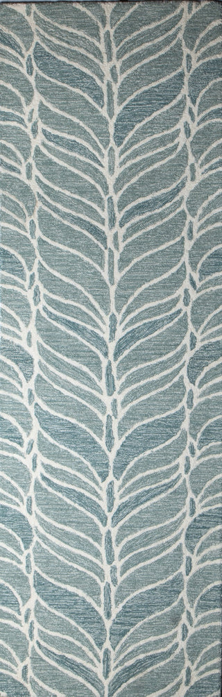 Bashian Valencia R131-AL313 Teal Area Rug Runner Image