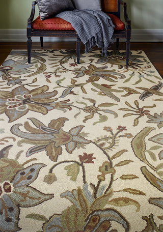 Bashian Valencia R131-AL101 Ivory Area Rug