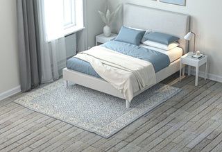 Bashian Valencia R131-AL305 Light Blue Area Rug Lifestyle Image Feature