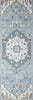 Bashian Valencia R131-AL307 Light Blue Area Rug Runner Image