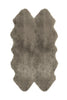 Auskin Short Wool Curly Sheepskin Premium Fossil Area Rug main image