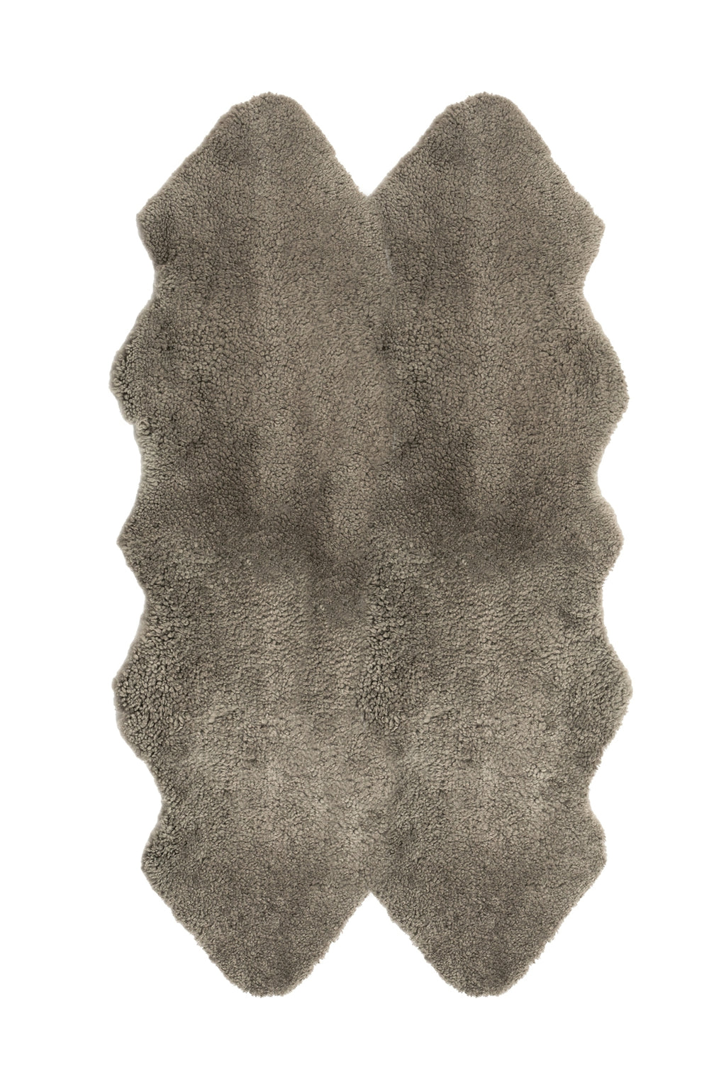 Auskin Short Wool Curly Sheepskin Premium Fossil Area Rug – Incredible ...