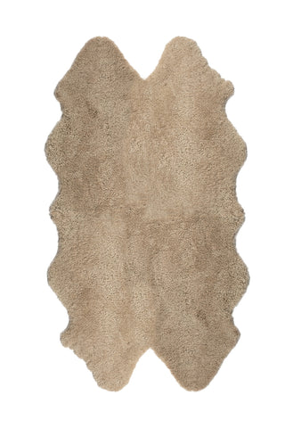 Auskin Short Wool Curly Sheepskin Premium Nappa Area Rug main image