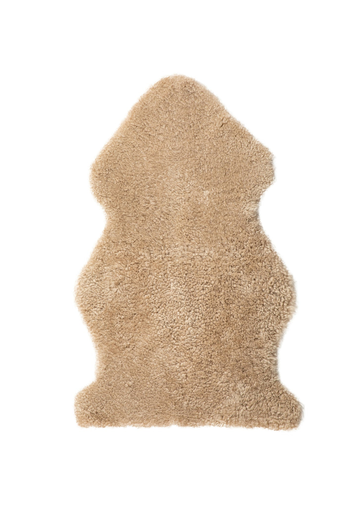 Auskin Short Wool Curly Sheepskin Premium Nappa Area Rug main image