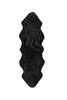 Auskin Short Wool Curly Sheepskin Premium Black Area Rug main image