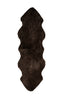 Auskin Short Wool Curly Sheepskin Premium Cafecito Area Rug Main Image
