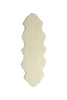 Auskin Short Wool Curly Sheepskin Premium Off White Area Rug Main Image