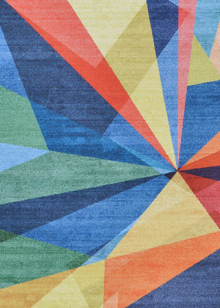 Couristan Rainbow Retro Multi Area Rug Pile Image