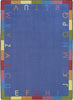 Joy Carpets Kid Essentials Rainbow Alphabet Pastel Area Rug