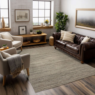 Karastan Raja Grey Area Rug Lifestyle Image Feature