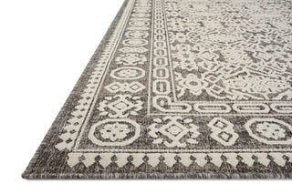 Loloi Rainier RAI-02 Pebble / Ivory Area Rug Corner Image