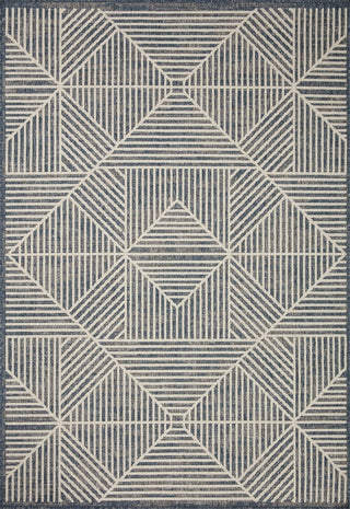 Loloi Rainier RAI-03 Denim / Ivory Area Rug main image