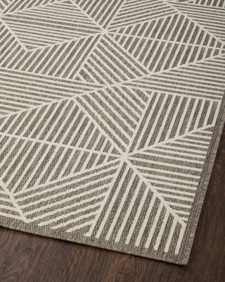 Loloi Rainier RAI-03 Natural / Ivory Area Rug Angle Image
