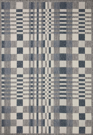 Loloi Rainier RAI-04 Ivory / Denim Area Rug main image