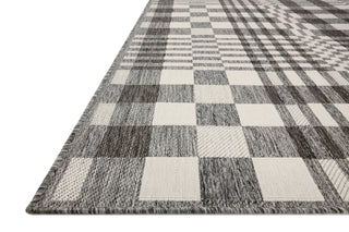Loloi Rainier RAI-04 Ivory / Pebble Area Rug Corner Image