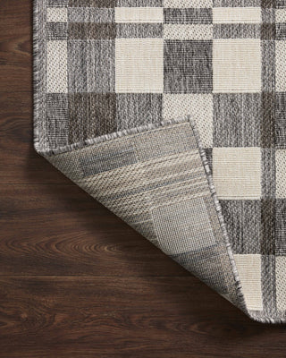 Loloi Rainier RAI-04 Ivory / Pebble Area Rug Backing Image
