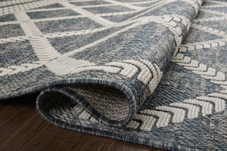 Loloi Rainier RAI-05 Denim / Ivory Area Rug Pile Image