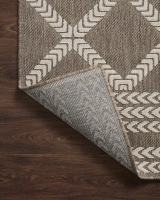 Loloi Rainier RAI-05 Natural / Ivory Area Rug Backing Image