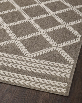 Loloi Rainier RAI-05 Natural / Ivory Area Rug Angle Image