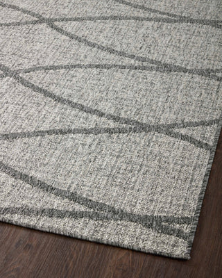 Loloi Rainier RAI-07 Dove / Grey Area Rug Angle Image