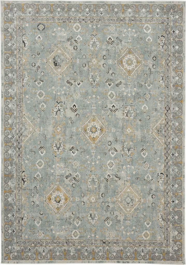 Karastan Windemere Ravenglass Blue Area Rug