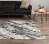 Dalyn Rocco RC3 Silver Area Rug 