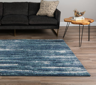 Dalyn Rocco RC6 Navy Area Rug 