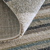 Feizy Richmond 39R4F Ivory/Gray/Blue Area Rug Detail Image