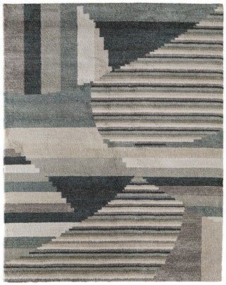 Feizy Richmond 39R4F Ivory/Gray/Blue Area Rug main image