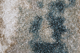Feizy Richmond 39R6F Gray/White/Blue Area Rug Corner Image