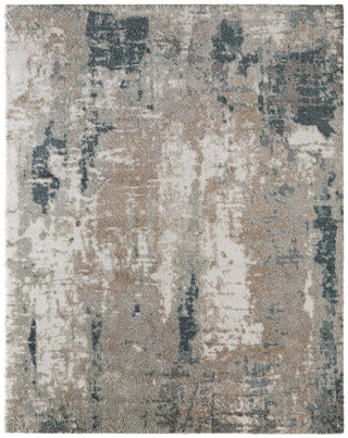 Feizy Richmond 39R6F Gray/White/Blue Area Rug main image