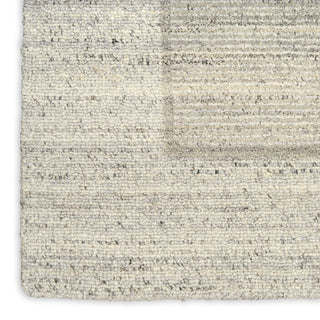 Ck082 Ridge RDG01 Grey Ivory Area Rug by Calvin Klein Texture Image